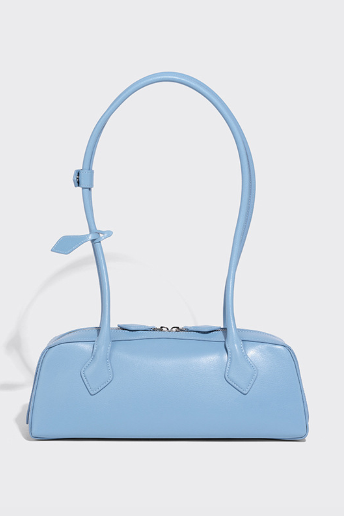 Mikki Leather Shoulder Bag - Blue