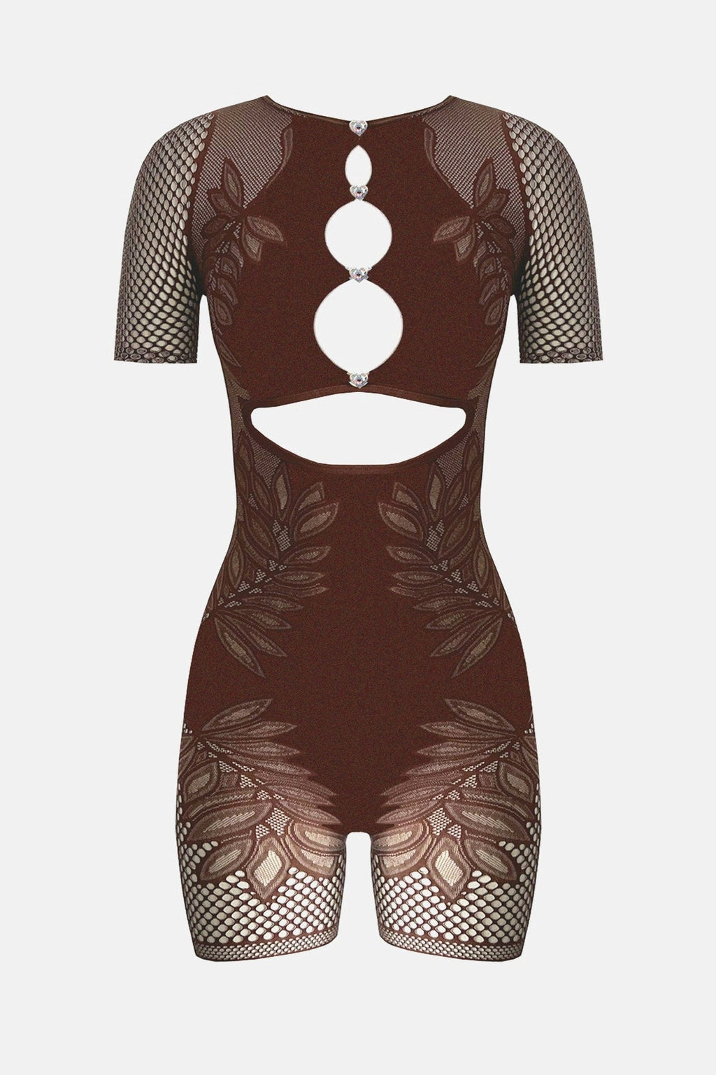 Milana Hollow Shapewear Playsuit