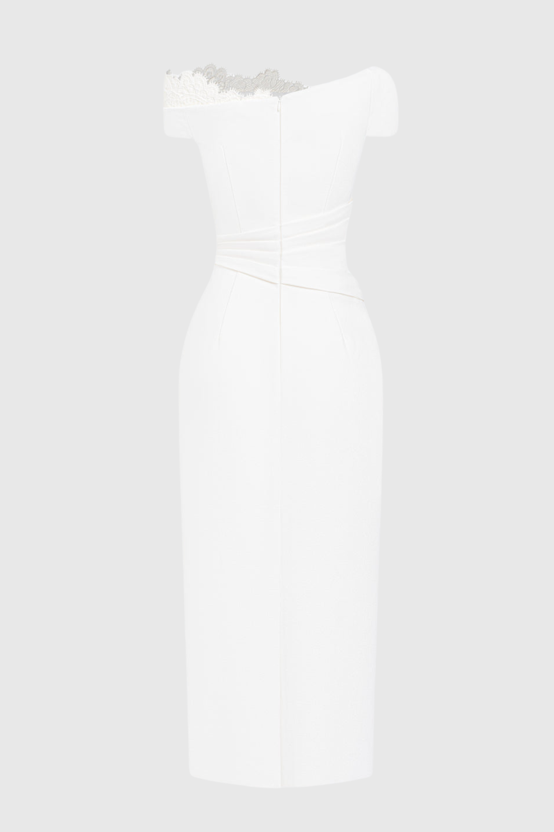 Monika Off Shoulder Lace Midi Dress
