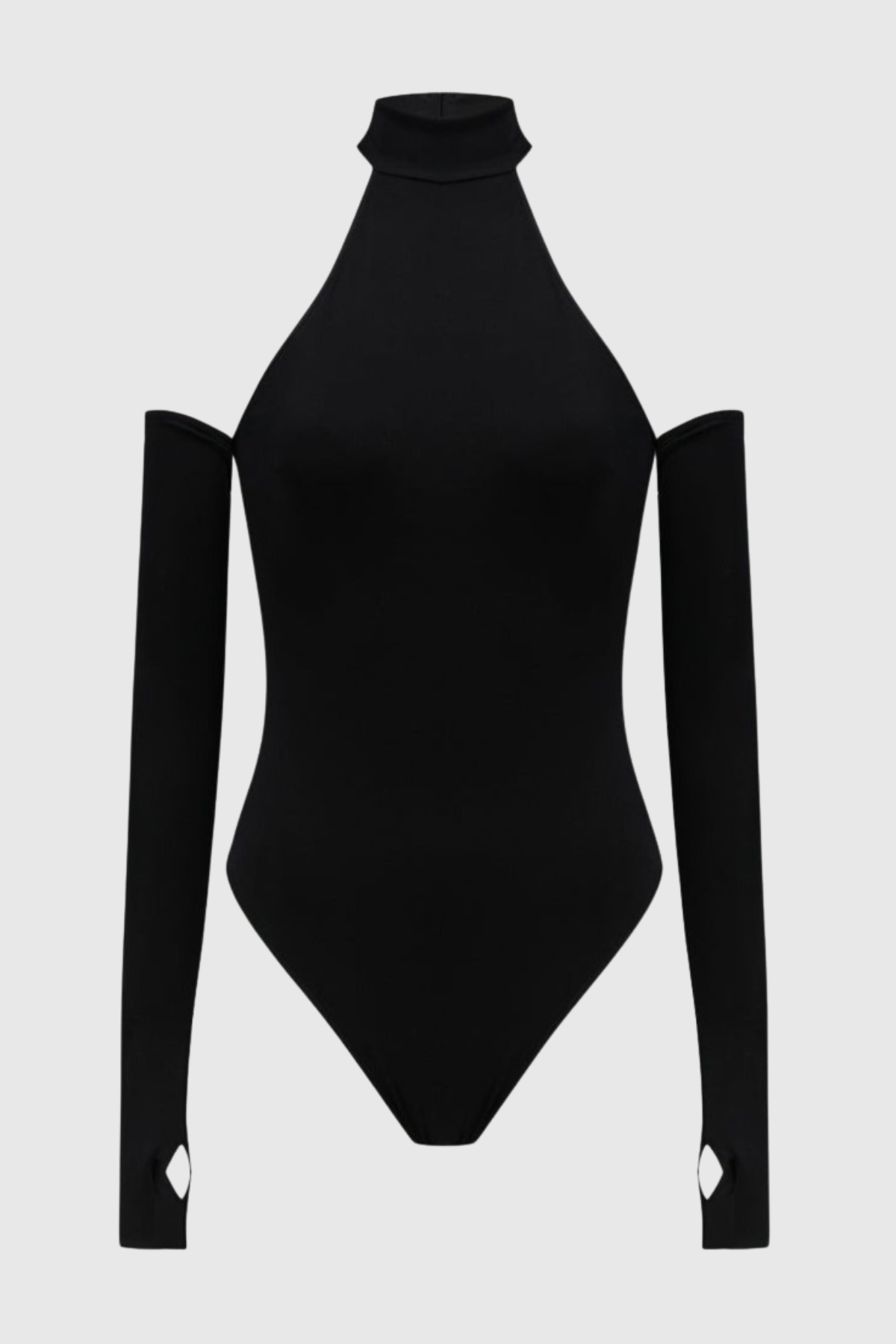 Musay Halter Cutout Bodysuit & Fringe Skirt Set