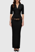Nerina Knit Bodysuit - Black