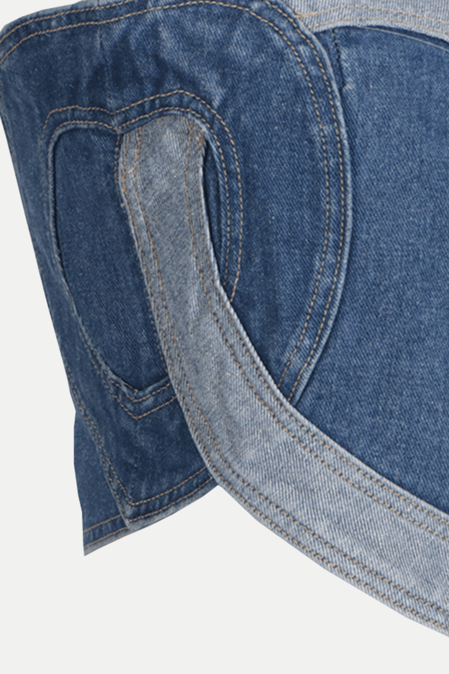 Odalys Heart Denim Top