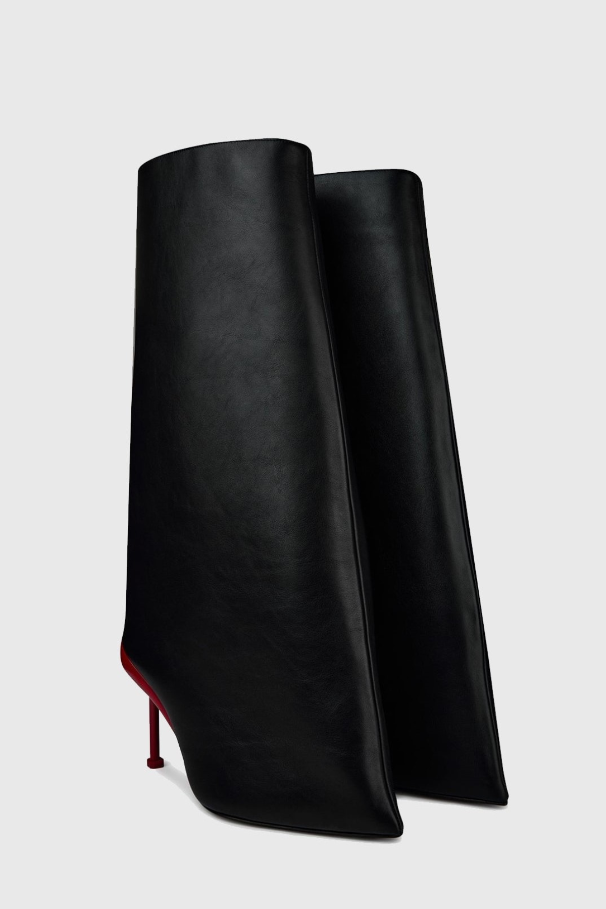 Pablo Slash Flare Knee High Boots