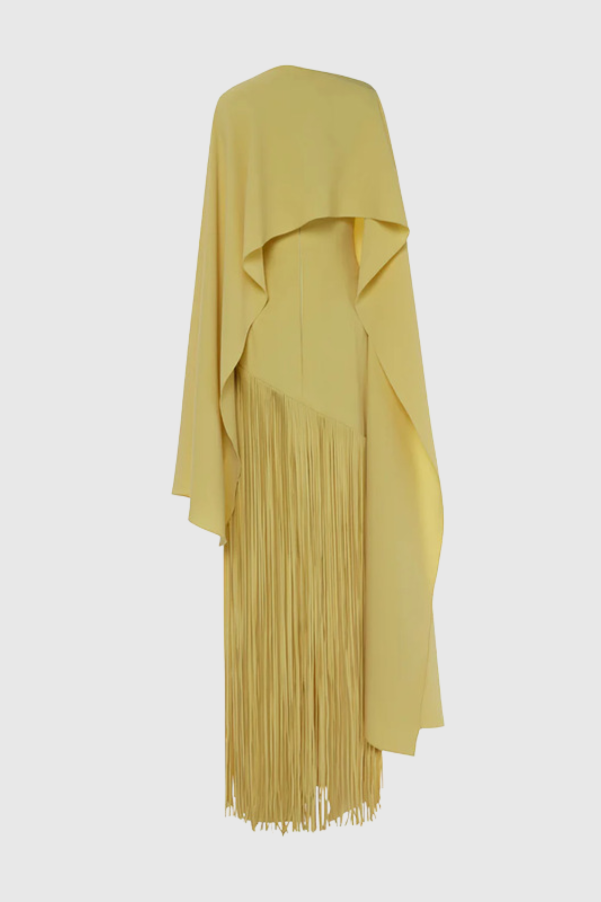 Pacifia Fringe Shawl Maxi Dress