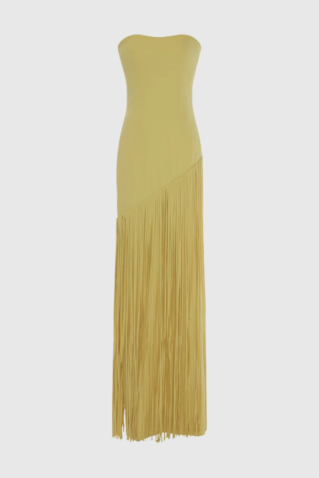 Pacifia Fringe Shawl Maxi Dress