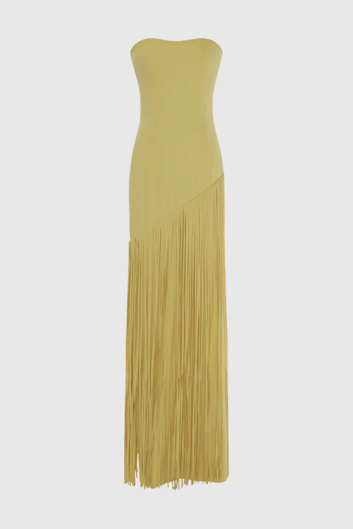 Pacifia Fringe Shawl Maxi Dress
