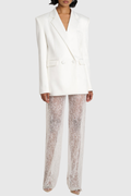 Pelaga Blazer & Lace Pants Set