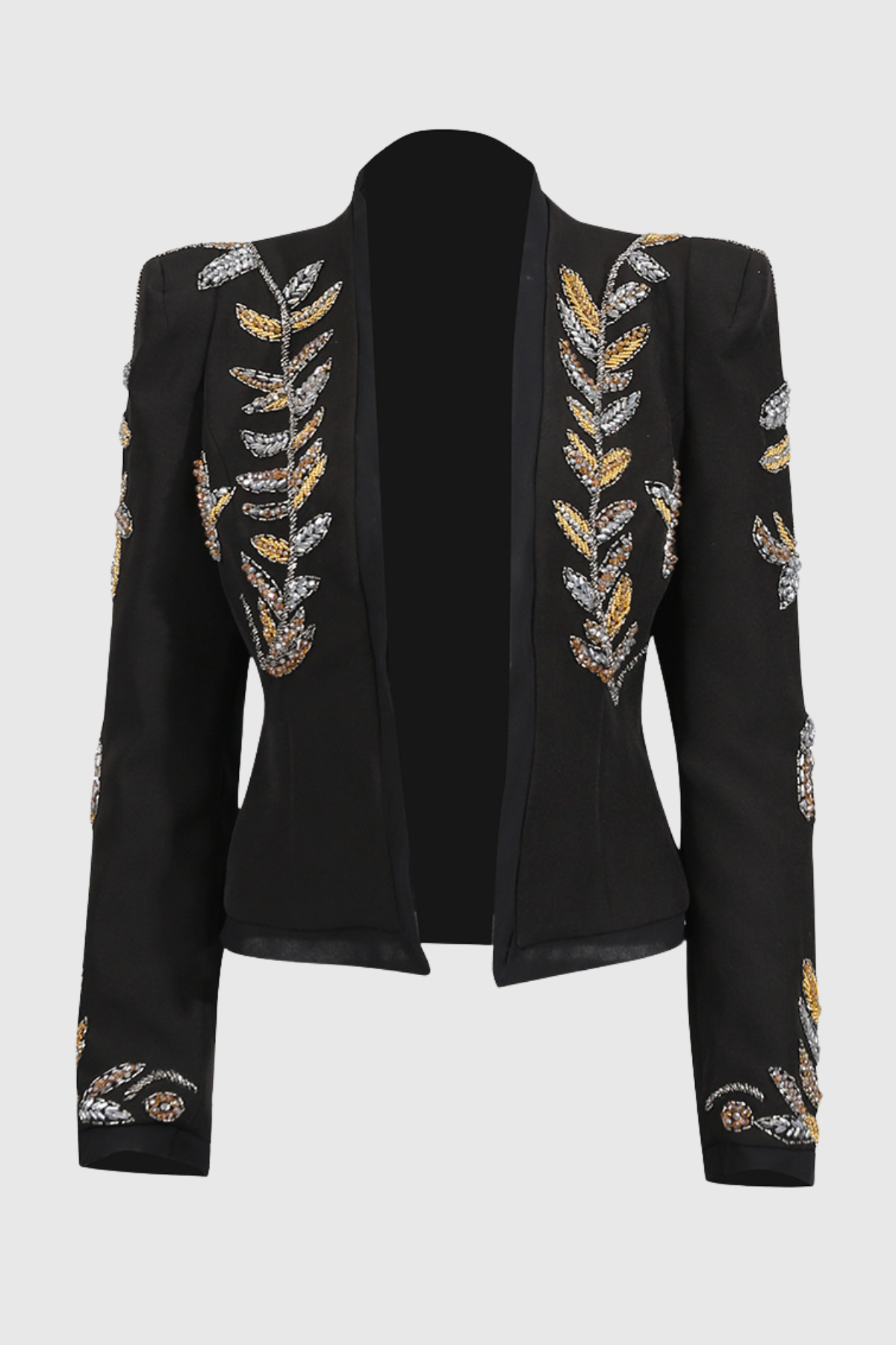 Platona Leaf Embellished Jacket
