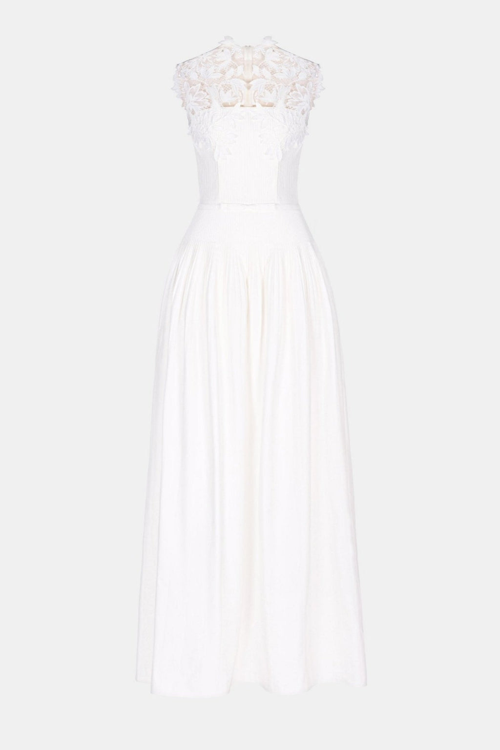 Ragiel Floral Lace Sleeveless Maxi Dress