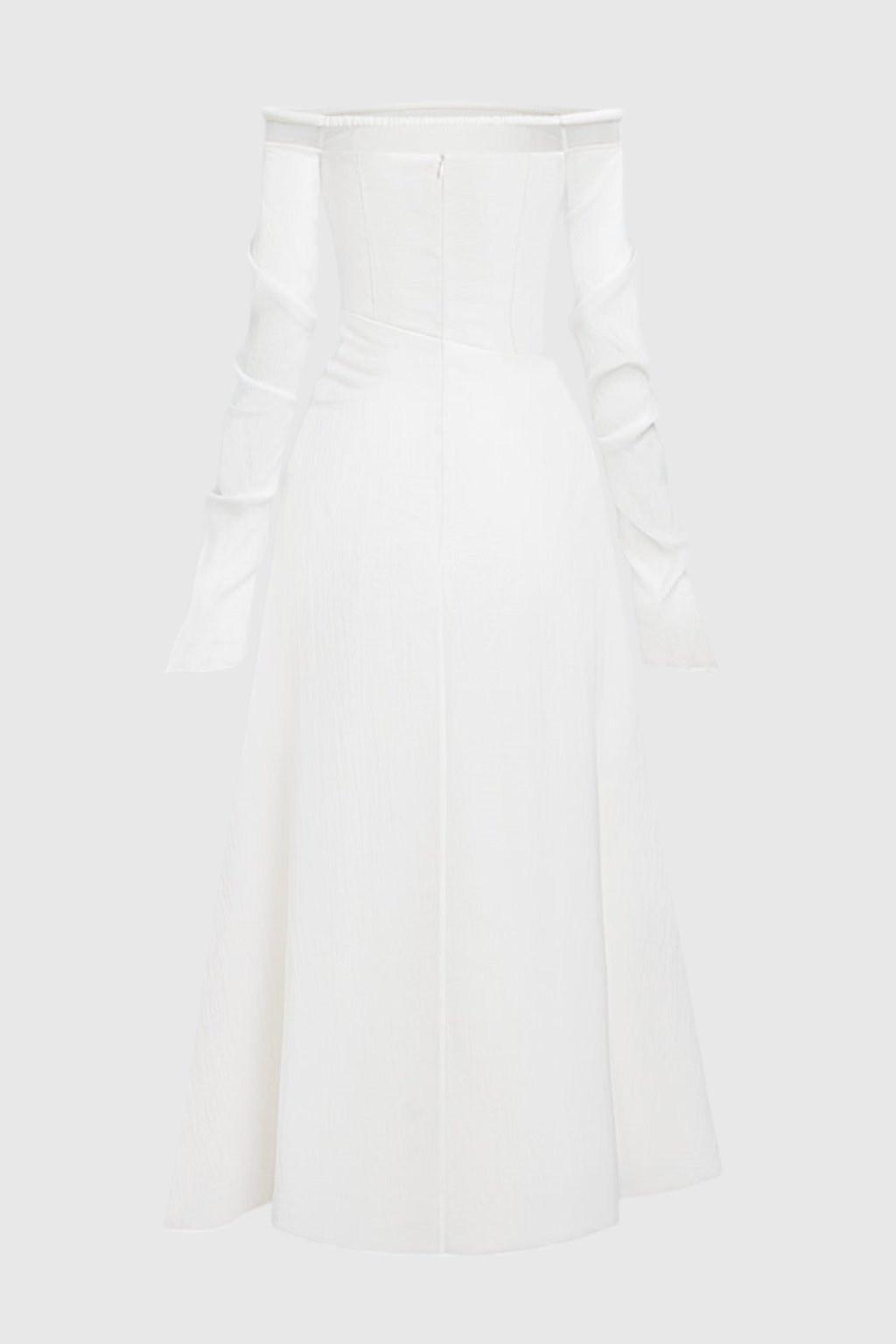 Renaa Off Shoulder Twisted Midi Dress