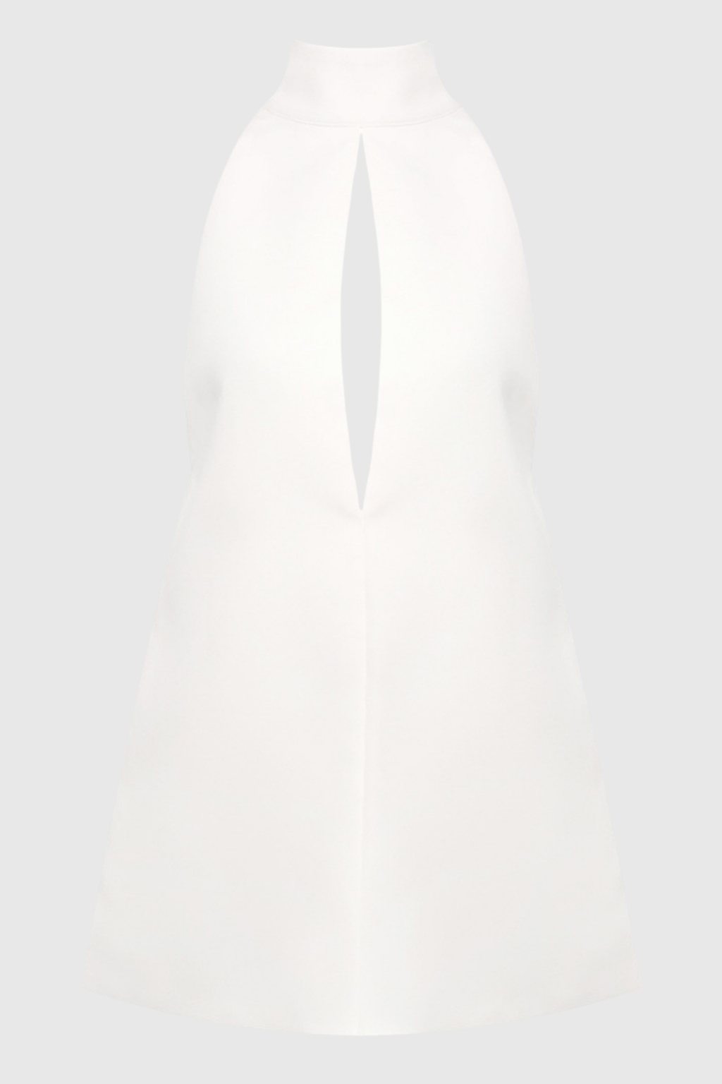 Ruven Sleeveless Cutout Mini Dress - White