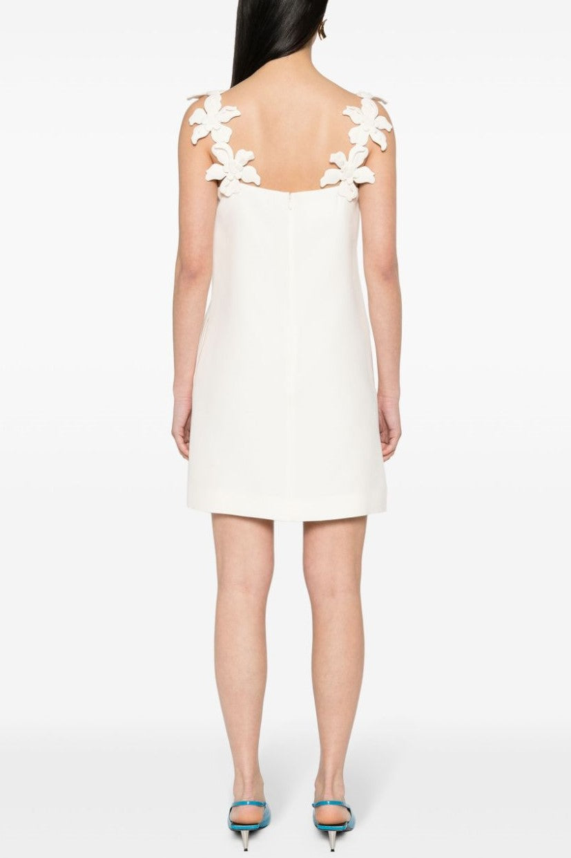 Juliete Floral Mini Dress - White