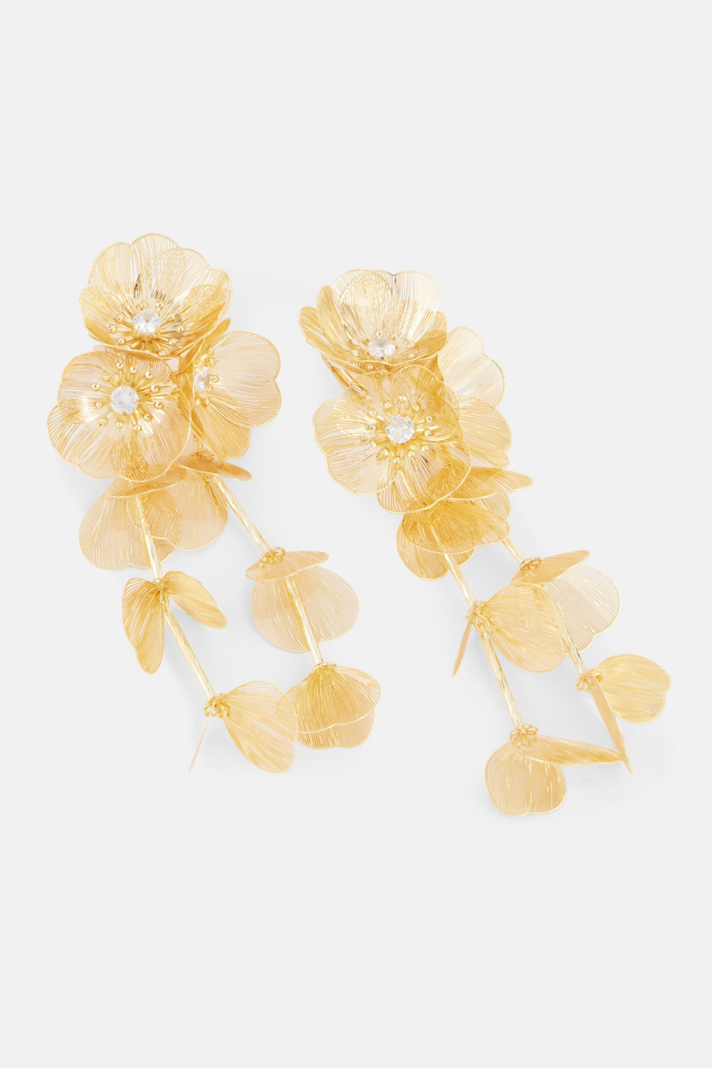 Samine Floral Embellished Earrings