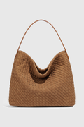 Samiya Suded Woven Tote Bag - Khaki