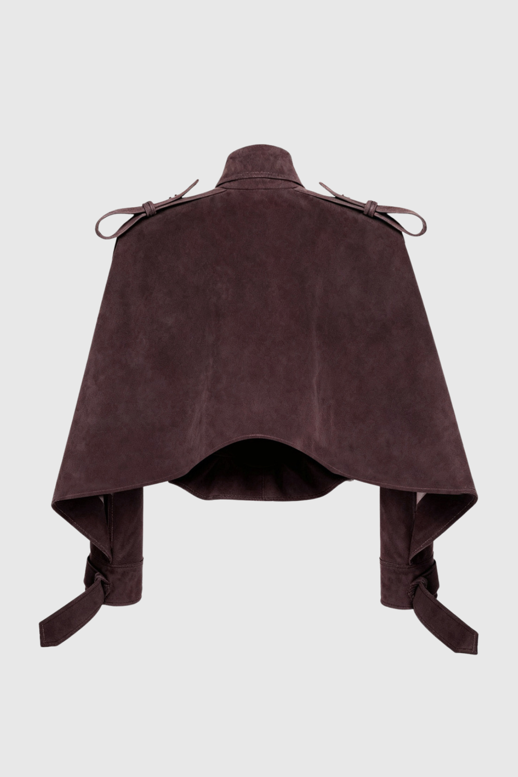 Santa Suede Belted Jacket