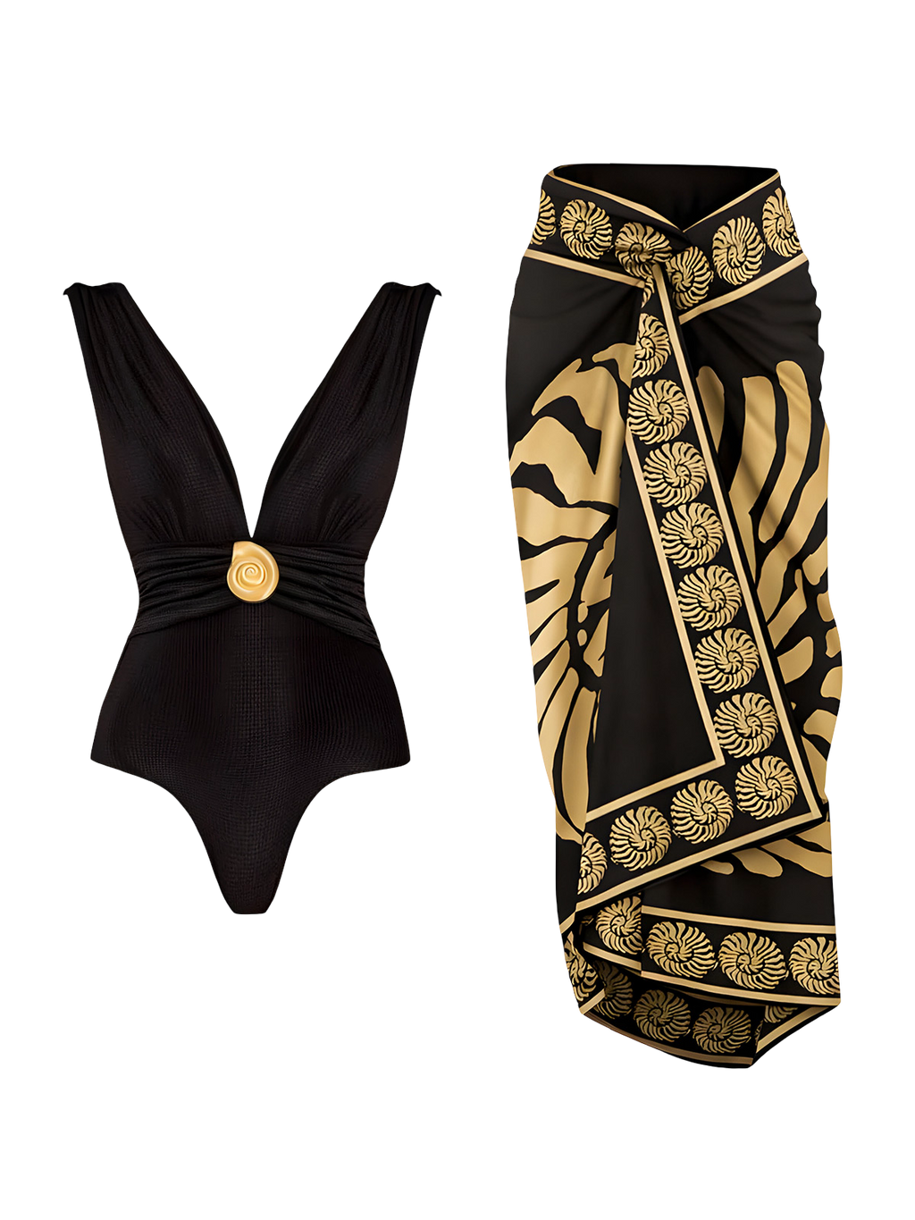 Elle-Sculpt Wrap Dress