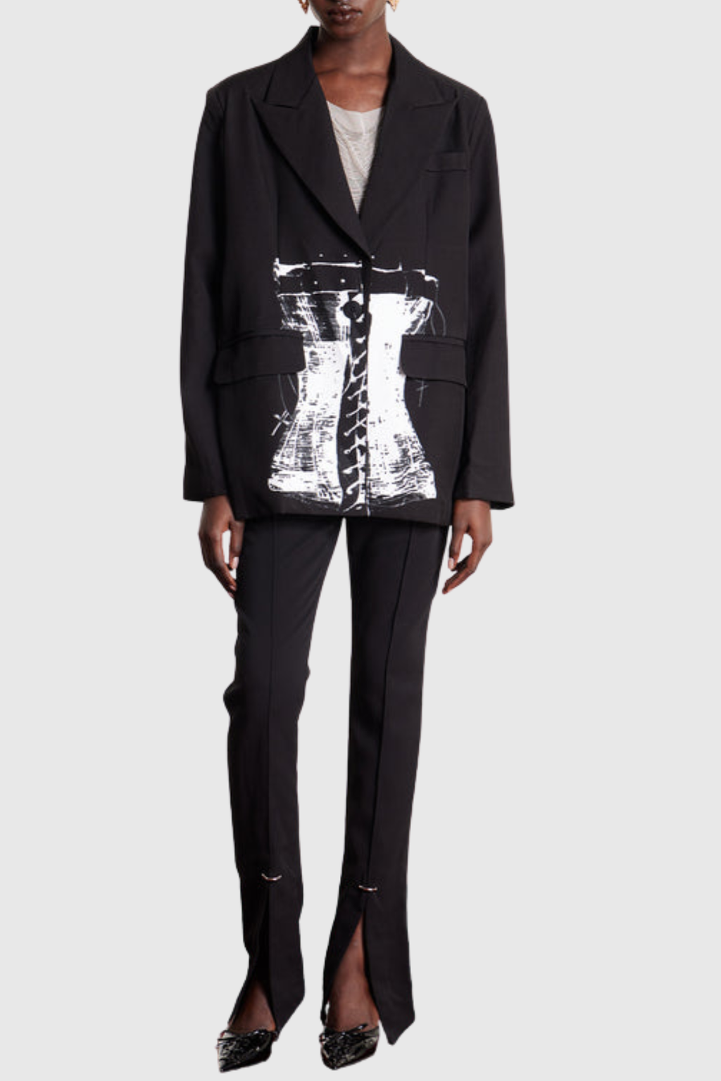 Seppe Print Oversized Blazer