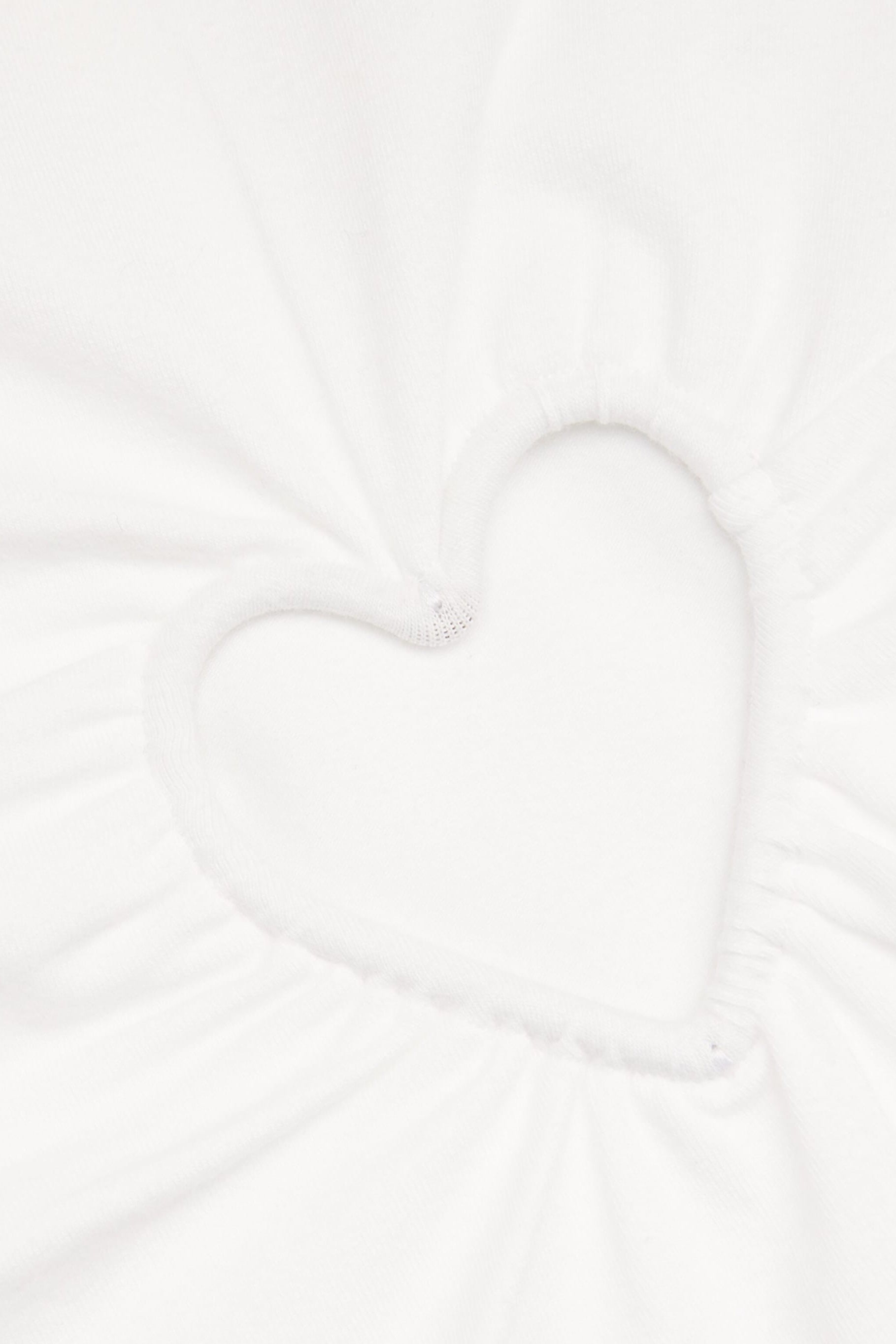 Shalita Heart Mini Dress - White