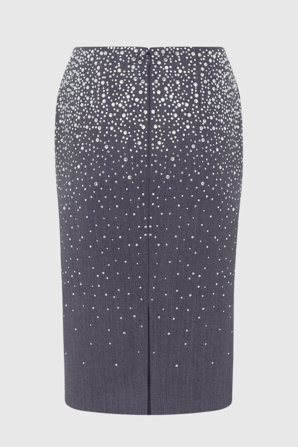 Stellao Crystal Embellished Midi Skirt