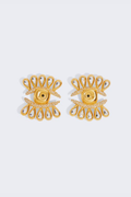 Ulises Rhinestone Eyelash Earrings