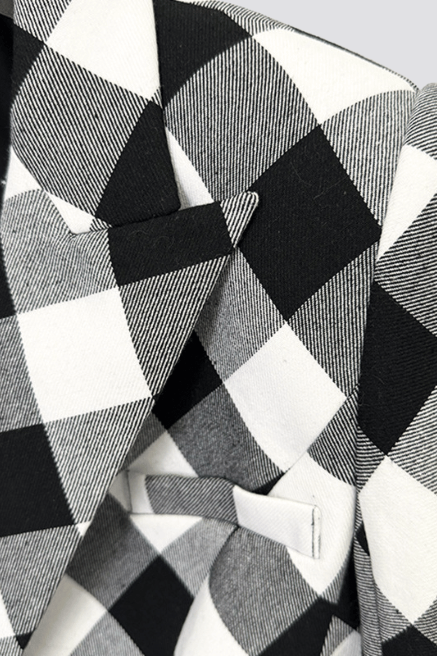 Wyatt Gingham Button Blazer