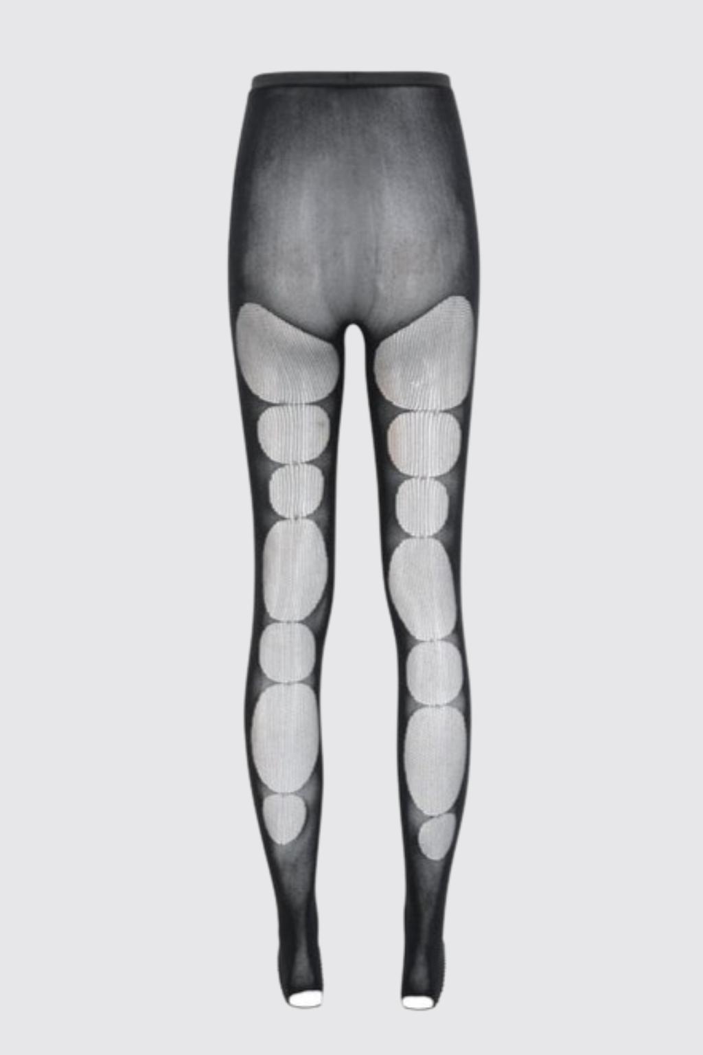 Zerlia Semi-sheer Leg Stocking - Black