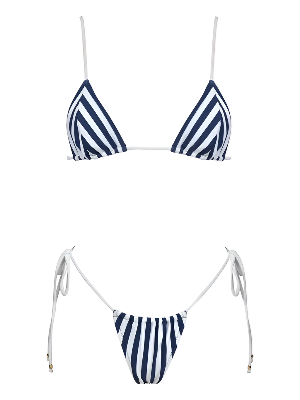 Chloe-Navy Stripe Set