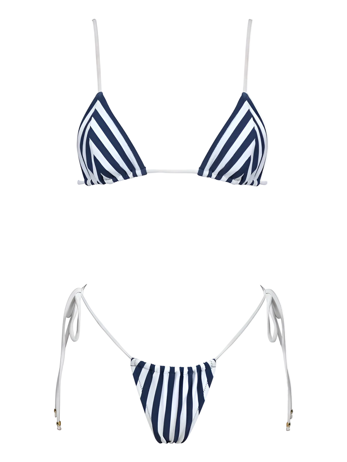 Chloe-Navy Stripe Set